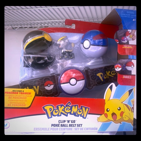 Pokemon Other - Pokemon Clip n’ go Poke ball belt set